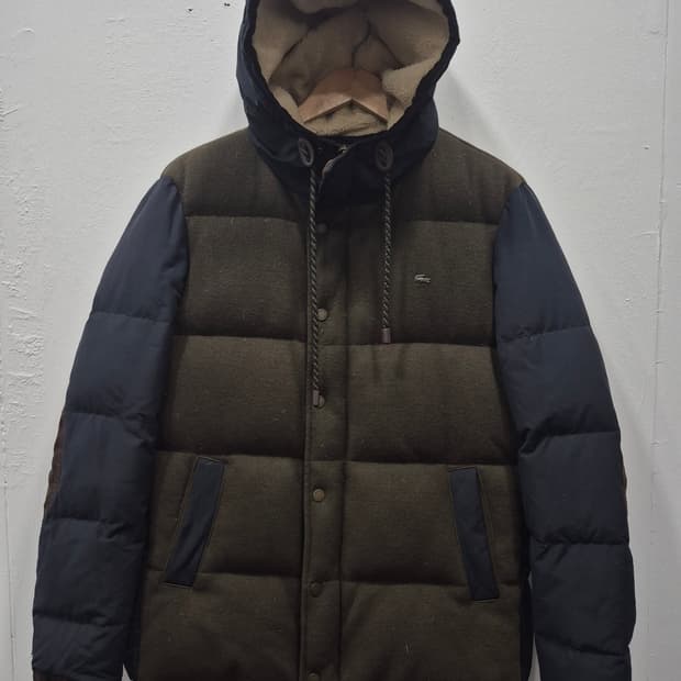 라코스테 울 덕다운 패딩 점퍼 남성 100사이즈