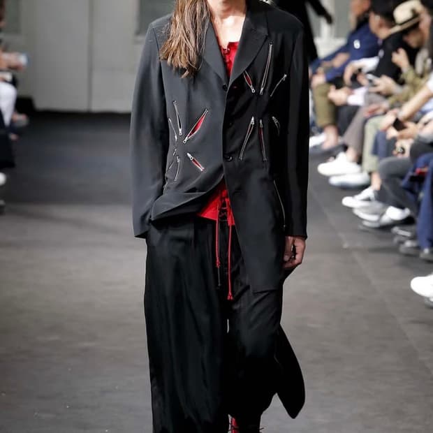 요지야마모토 뿌르옴므 카라스팬츠 3