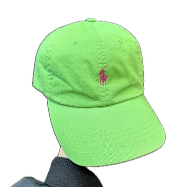 폴로 랄프로렌 볼캡 연두 그린