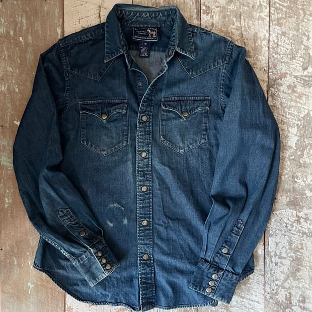 Polo Ralph Lauren 90s Western Denim Shir