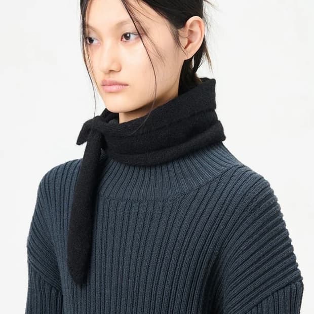 아워레가시 미니어쳐 스카프 블랙