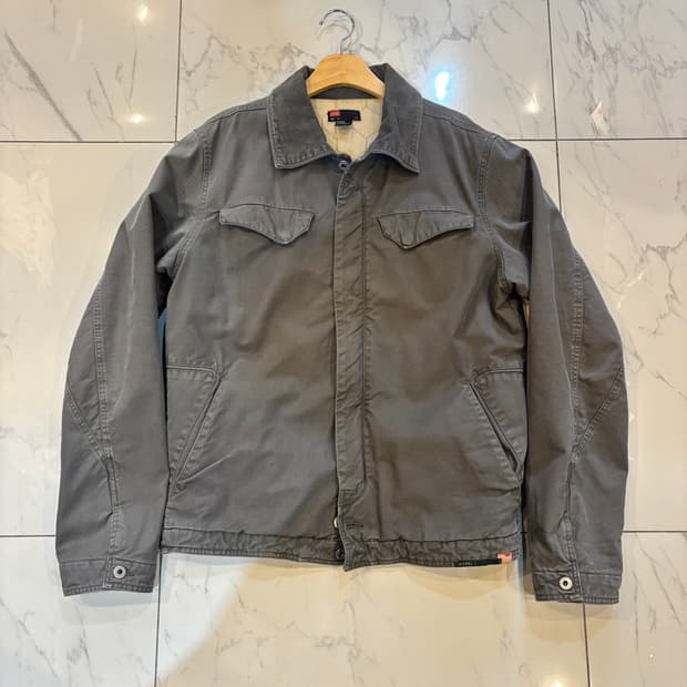 디젤 누빔 멀티포켓 자켓 라이트그레이 XL