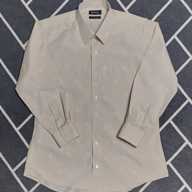 [빈티지/정품] 90s 버버리(Burberrys) 맞춤 제작 금사 로고