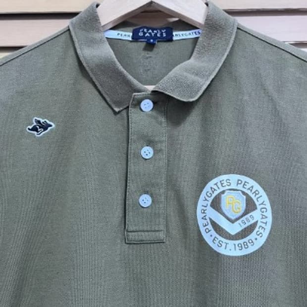 파리게이츠 남성 카키PK반팔티셔츠 5사이즈