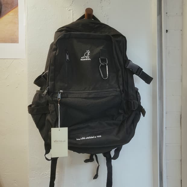 캉골 블랙 백팩(새상품 컨디션)