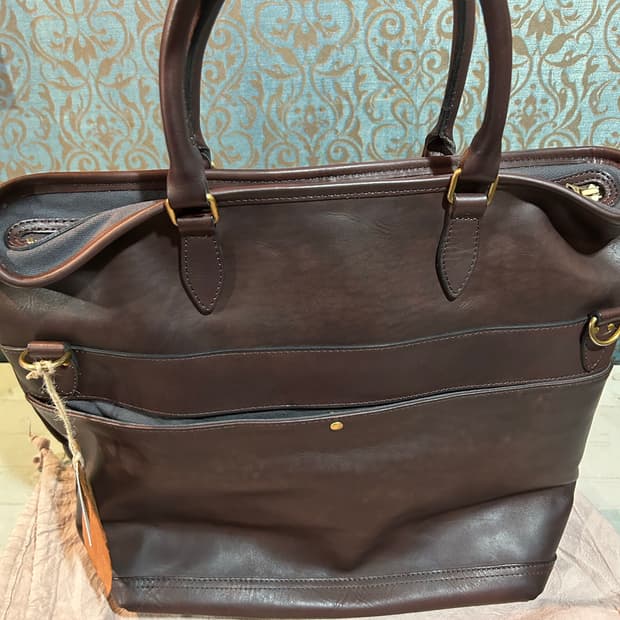 VASCO LEATHER NELSON 2 WAY BAG / COW HID