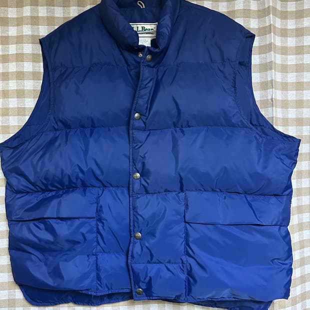  빈티지 엘엘빈 패딩 조끼vtg llbean puffer vest xxl