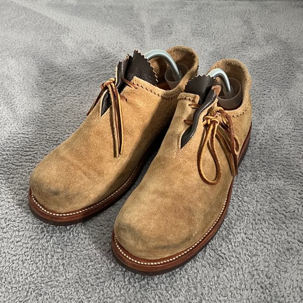 yuketen tyrolian khaki suede