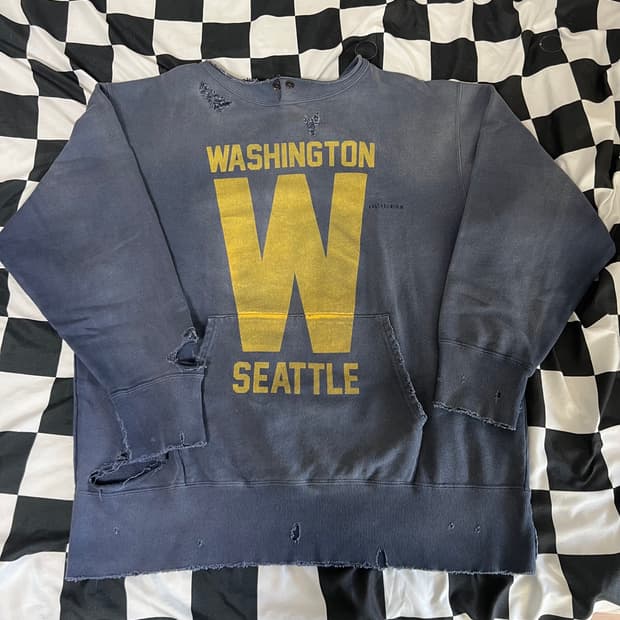 아나크로놈 컷오프 스웻셔츠(네이비)XL사이즈 