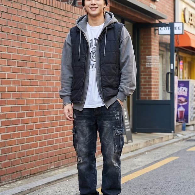 series; 시리즈 어반 제너레이션 퀼팅 패딩 베스트