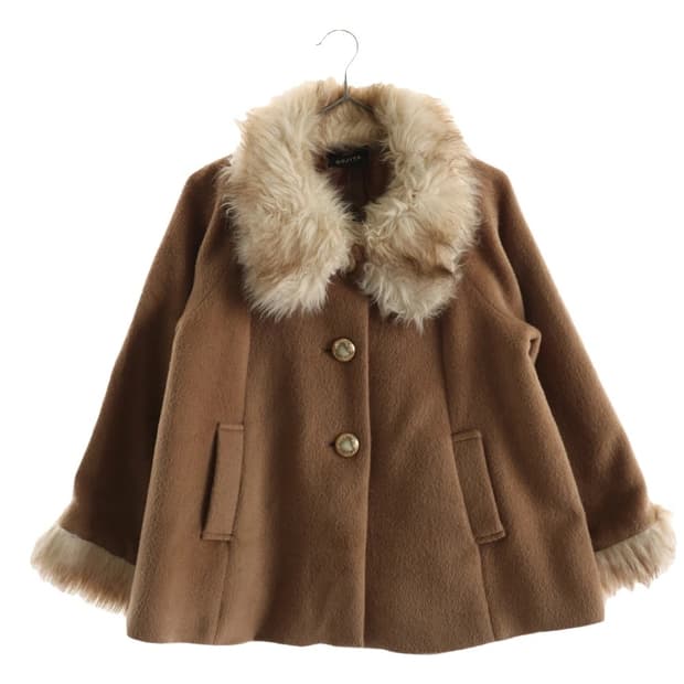 ROJITA 자켓 갸루 라떼갸루 퍼자켓