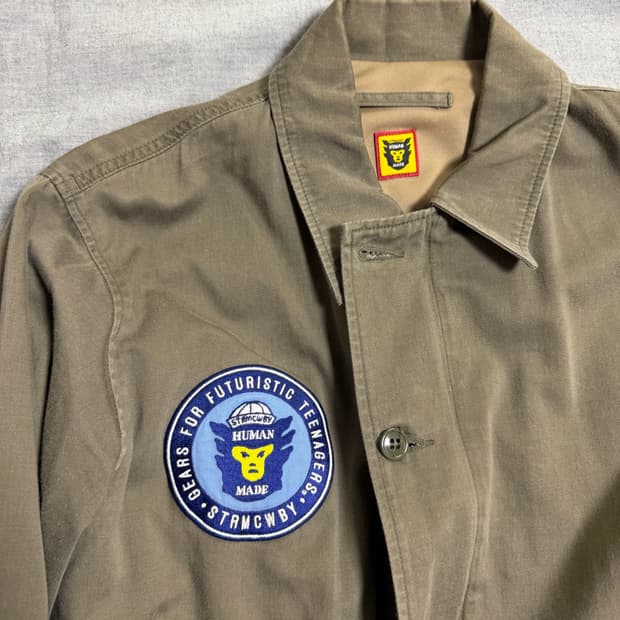 [XL] HUMAN MADE 밀리터리 자켓