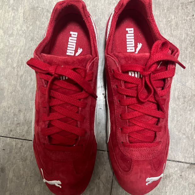 푸마 스피드캣 스웨이드 레드