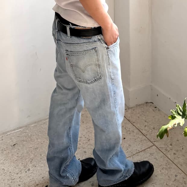 리바이스 517 오렌지탭 