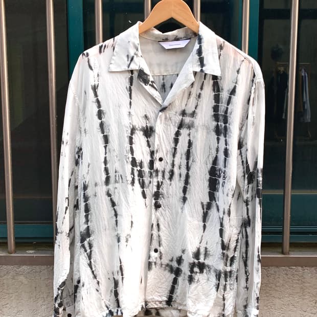 사스콰치 패브릭스 타이다이 수묵화 셔츠