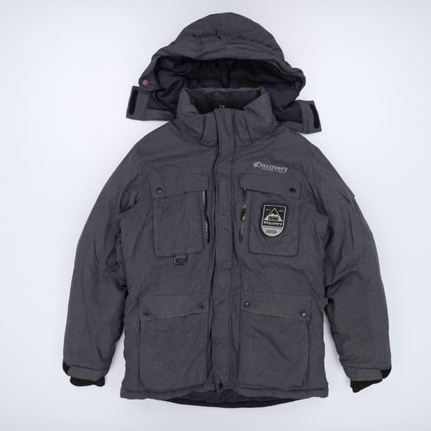 [100] 디스커버리 구스다운 후드 패딩점퍼 1103HR2