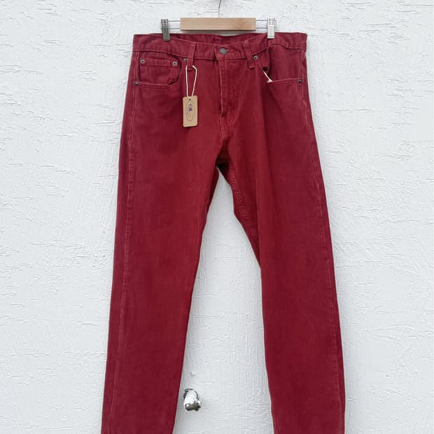 리바이스 502 화이트택 코듀로이