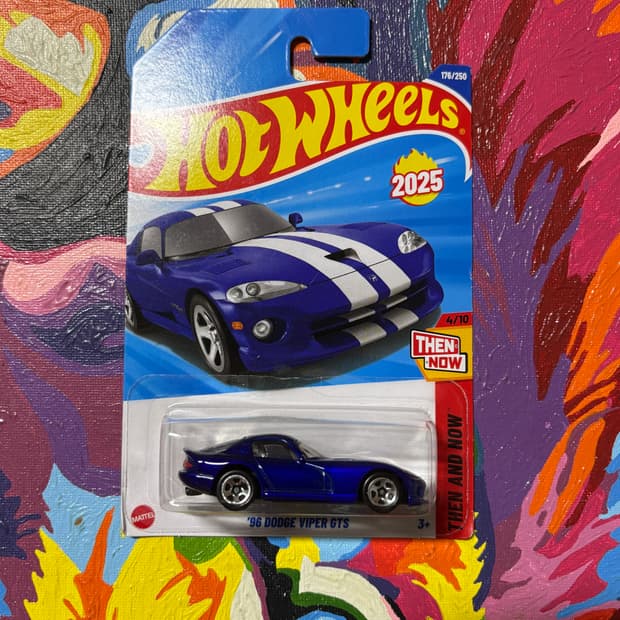 미개봉) 닷지 바이퍼 gts 다이캐스트 핫휠 인테리어 소품
