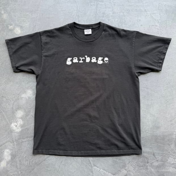 garbage 가비지 1995 빈티지 반팔 셔츠 판매합니다.