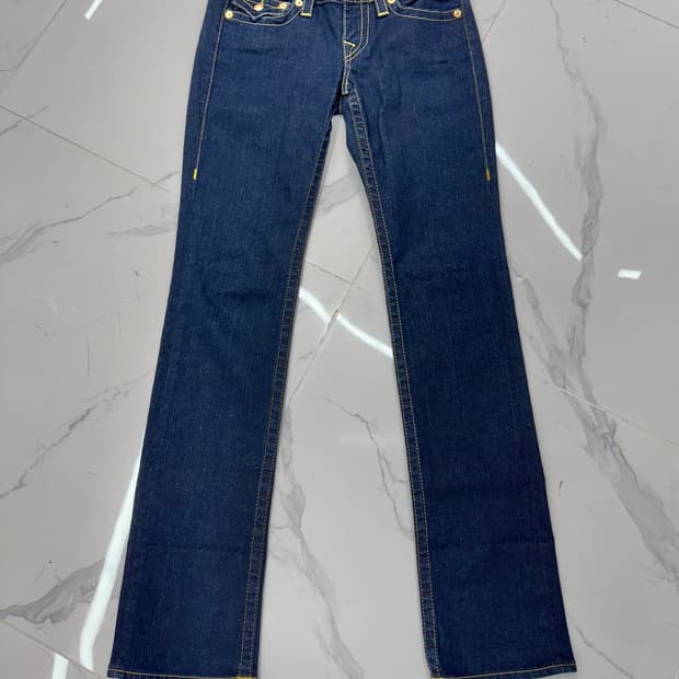 •TRUE RELIGION 레인보우빌리 스트레이트 부츠컷