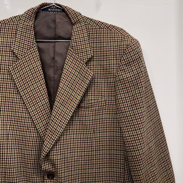 마에스트로 하운드투스 투버튼 블레이져