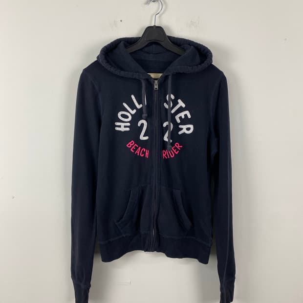 홀리스터 네이비 후드집업 S <548>