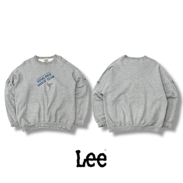 리 90s 자수 스웻셔츠 s06995