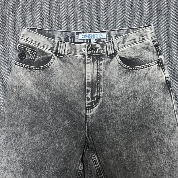 폴라스케이트 빅보이진 애시드 블랙L