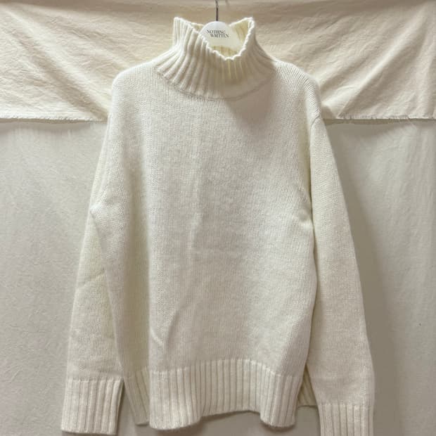 브랜디멜빌 모헤어 목폴라 니트