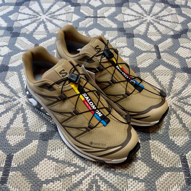 (260) 살로몬 XT-6 GTX 고어텍스 켈프 렌 사파리