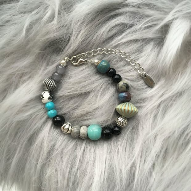 vintage Mixed stone Bracelet