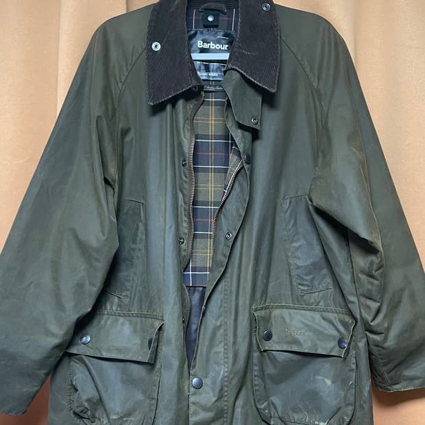 바버의 클래식 베데일 왁스자켓