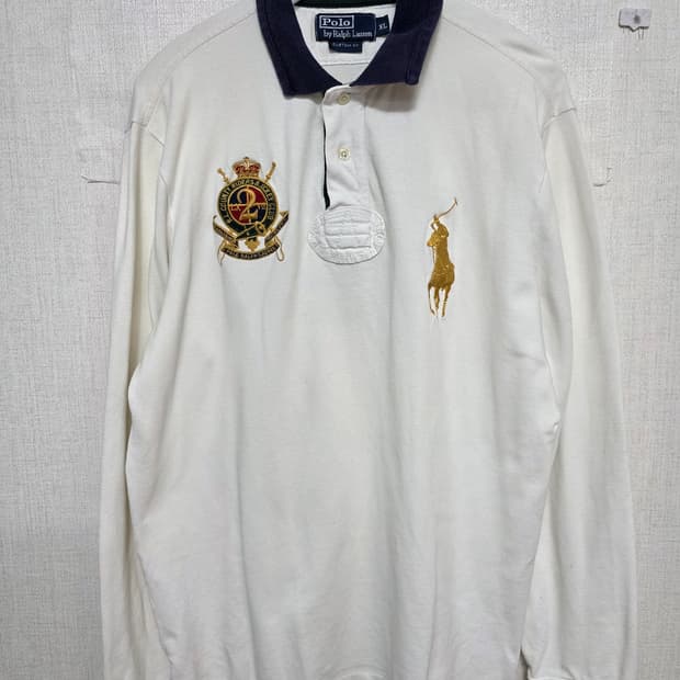 폴로 랄플로렌 럭비셔츠 XL