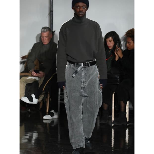 엔할리우드 17fw 베기 데님팬츠