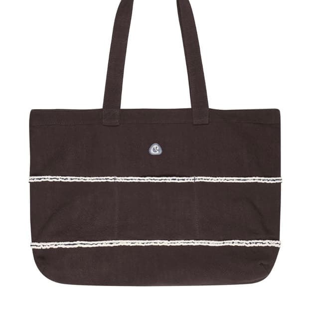 코이세이오 MOKO REVERSIBLE TOTE BAG BROWN