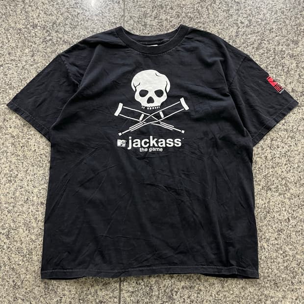 Early 2000s Jackass Promotion T Shirts