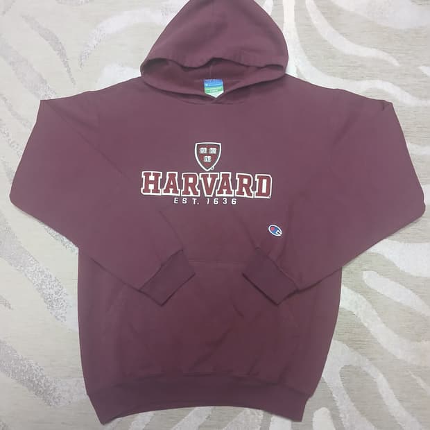 챔피온 하버드 후드티 버건지 