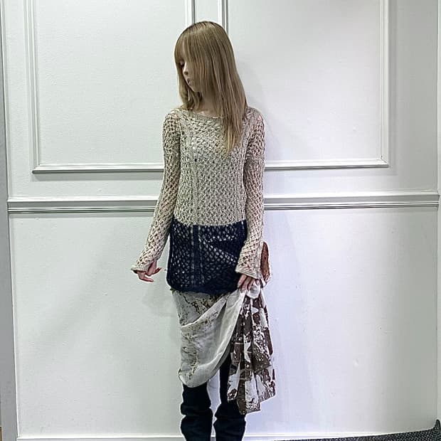 Y2K Grunge Mesh Sleeve