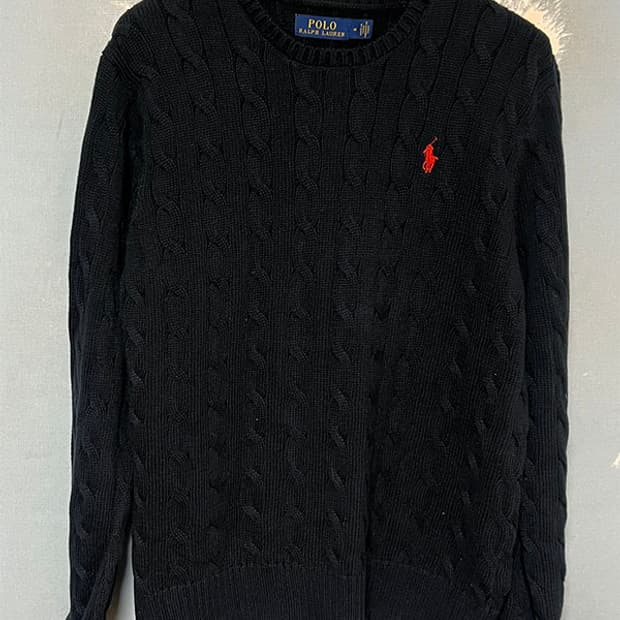 POLO 폴로 여자 꽈배기니트 기본 캐주얼 L 100 77