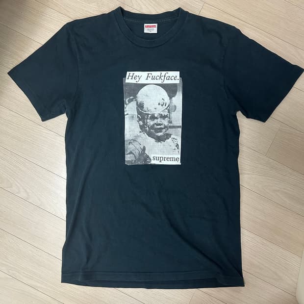 Supreme 18ss Hey Fuckface 티셔츠