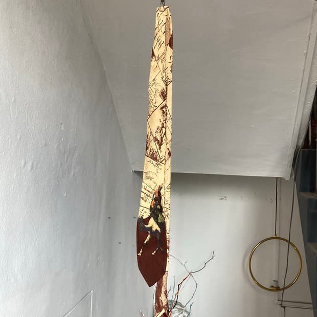 MADE IN ITALY 일라쎄 그래픽 넥타이