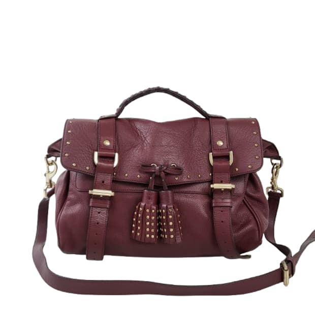 정품 멀버리 태슬 장식 알렉사백 컬렉션 한정판