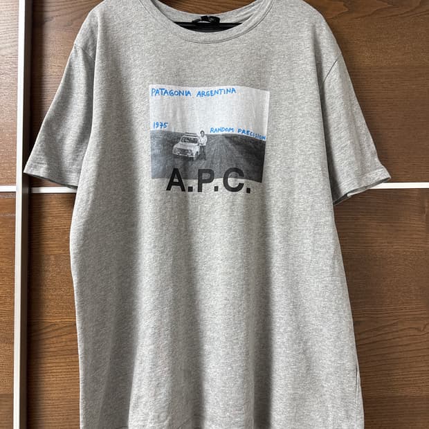 (신품급) APC 아페쎄 파타고니아 반팔티 XXL (110-115)