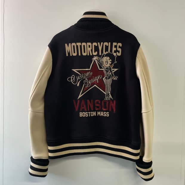 밴슨 x 베티붑 바시티 자켓