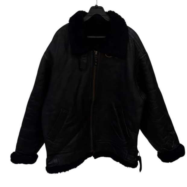 JK MEMBERS B-3 양가죽 무스탕