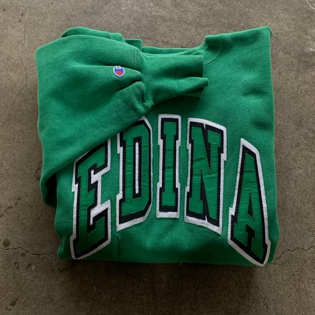 90s 챔피온 리버스위브 스웻셔츠 EDINA