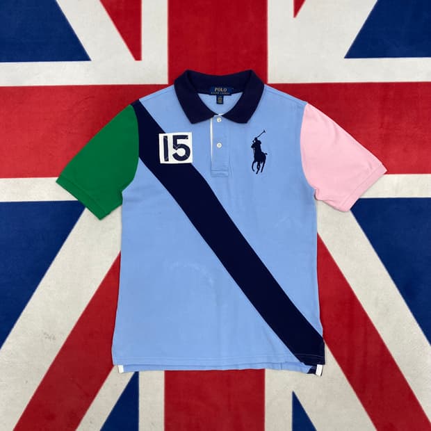 폴로 빅포니 반팔 카라티 실측 여성 55-66