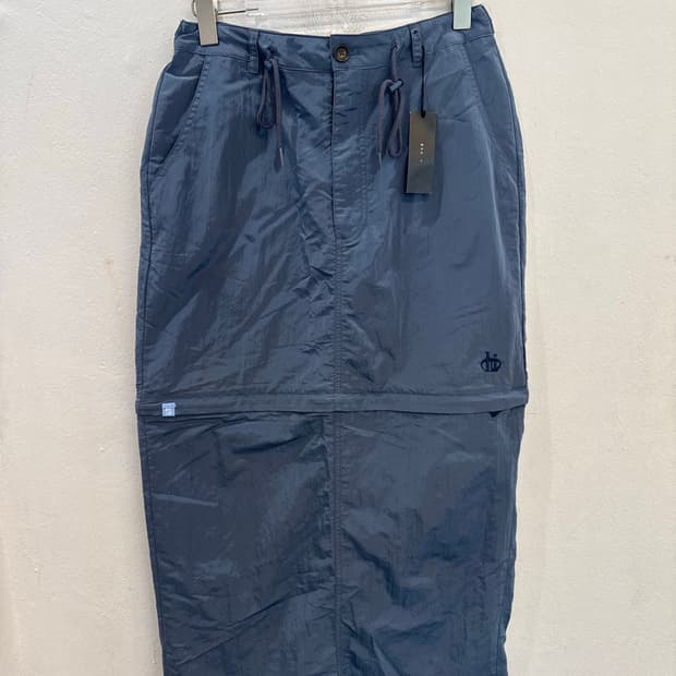 HIM Nylon Two-Way Blue Skirt