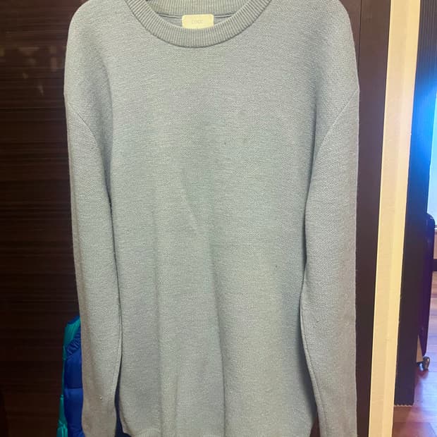 [남성S]쿠어 니트 더스티블루