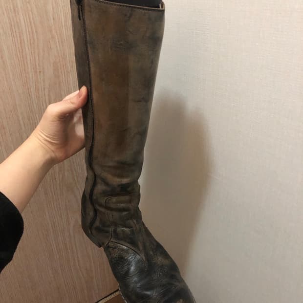 빈티지 롱 부츠